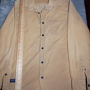 Women's Button Down Shirt in Tan